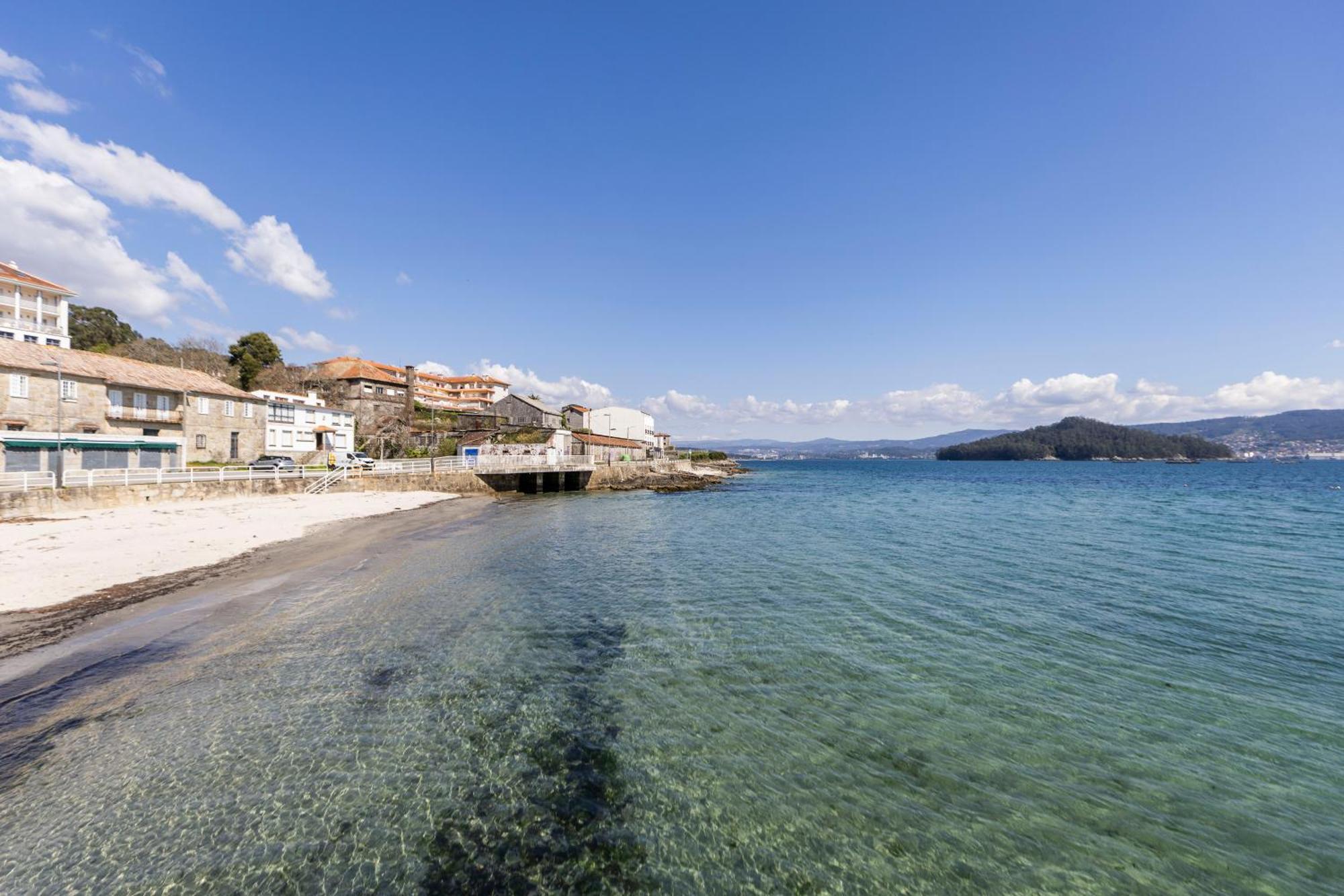 Santanalodge - Piso A Pocos Metros De La Playa Pontevedra Kültér fotó